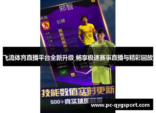 飞流体育直播平台全新升级 畅享极速赛事直播与精彩回放